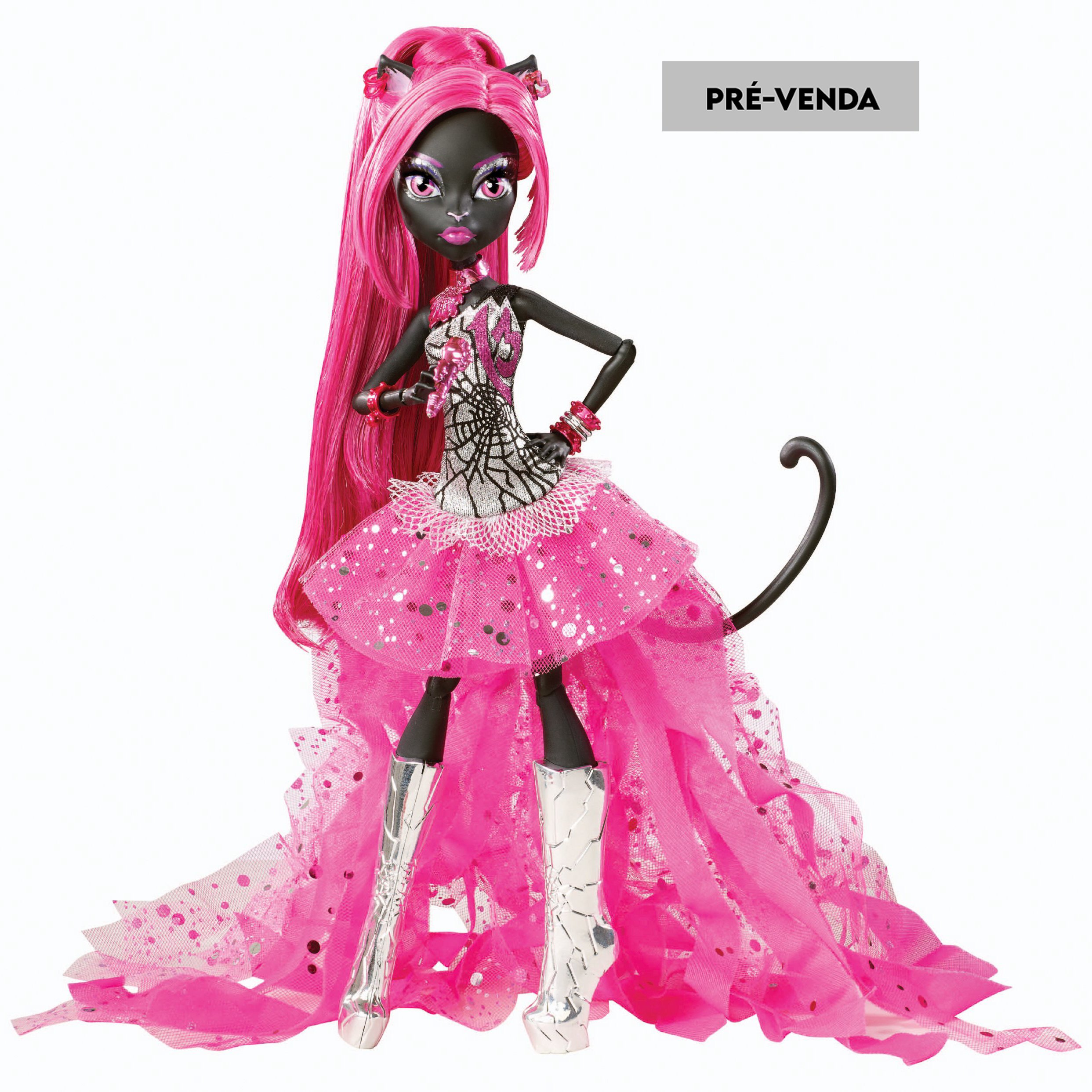 PRÉ-VENDA Boneca Monster High Catty Noir Doll (BGG74) - Mattel